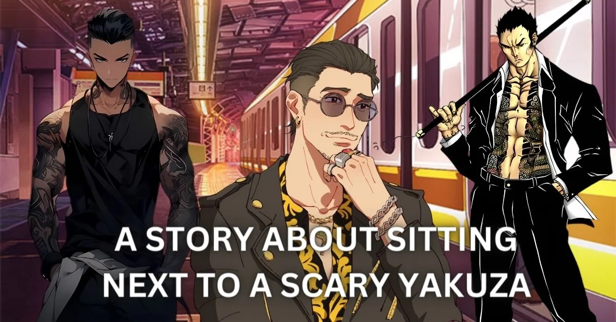 a story about sitting next to a scary yakuza